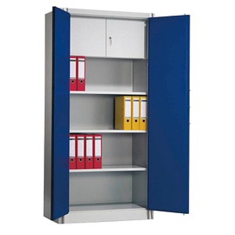 CP Sicherheitsschrank C 4000 Certos lichtgrau, enzianblau 93,0 x 50,0 x 195,0 cm – Bild 1 von 2