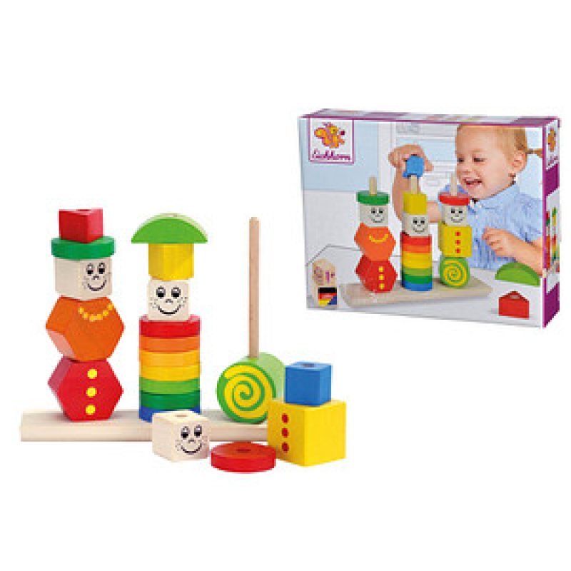 Eichhorn Figuren-Steckpuzzle Lernspielzeug, 1 St. – Bild 1 von 5