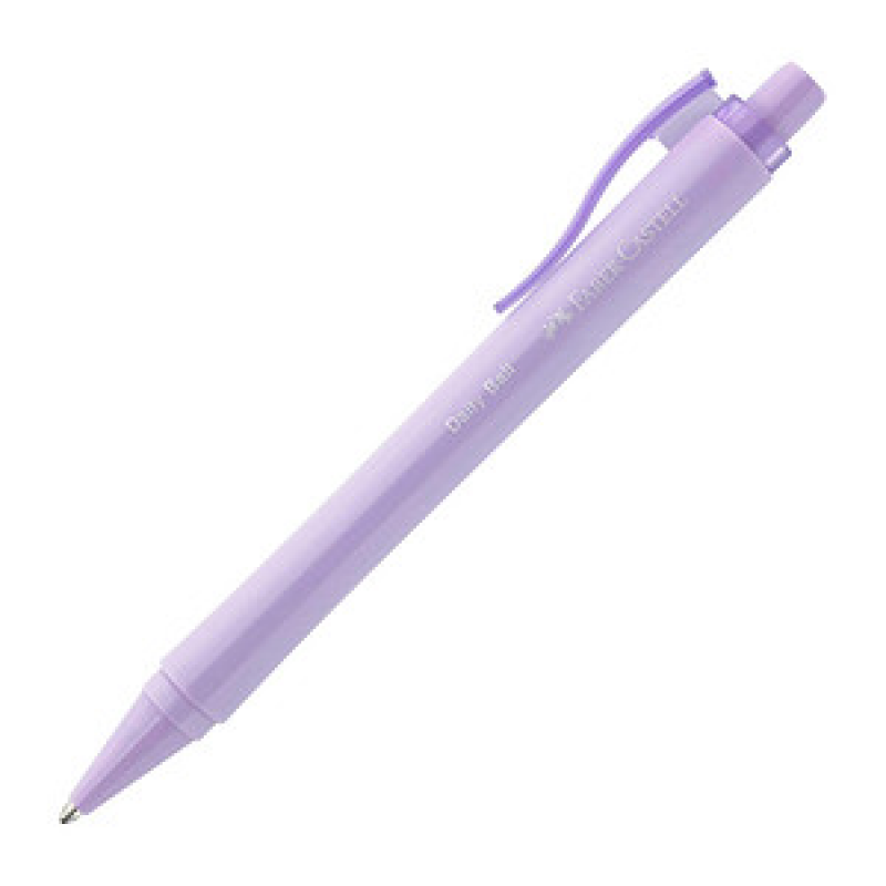 FABER-CASTELL Kugelschreiber Daily Ball sweet lilac, Schreibfarbe: blau, 1 St. – Bild 1 von 2