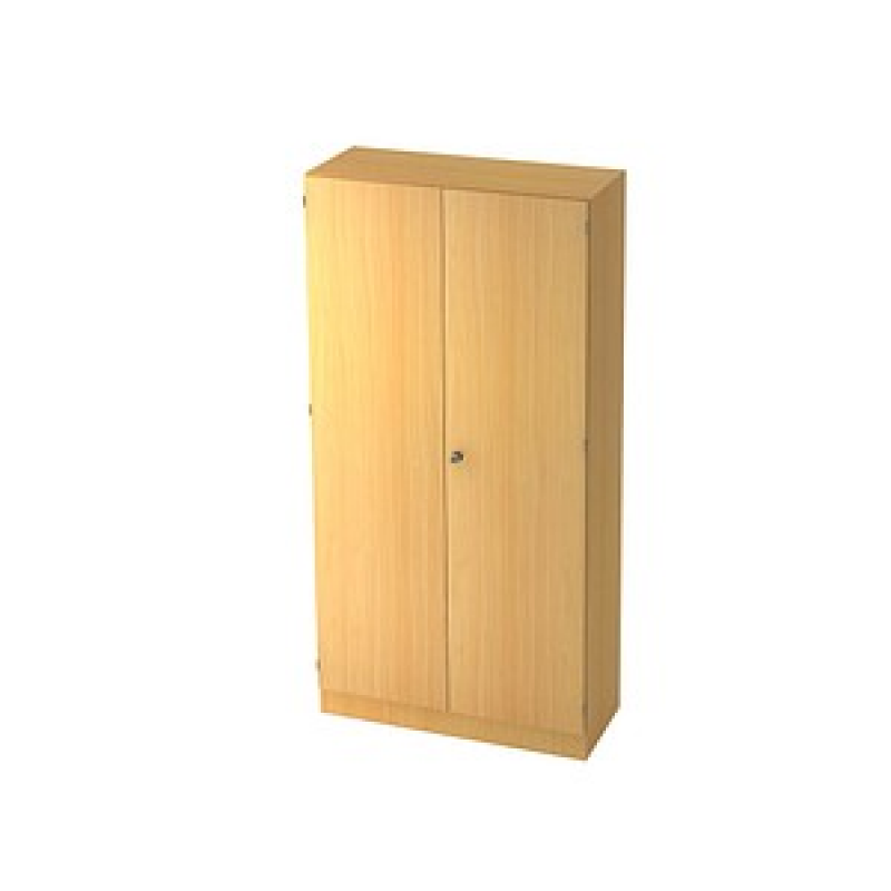 HAMMERBACHER Aktenschrank 6910, V6910/6/6/SG buche 4 Fachböden 100,0 x 42,0 x 200,4 cm – Bild 1 von 3