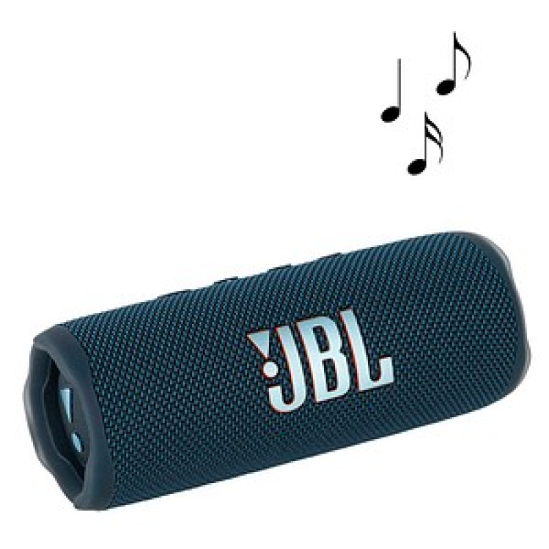 JBL Flip 6 Bluetooth-Lautsprecher blau – Bild 1 von 6