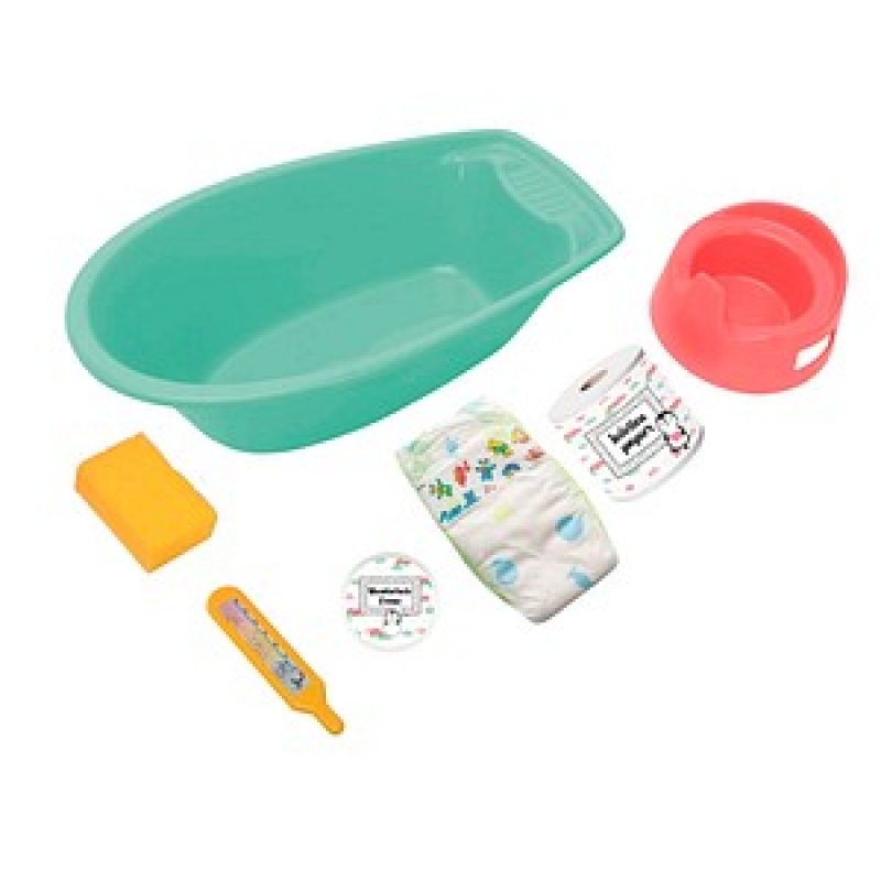Heless® Badewannenset Pinguin Puppenzubehör – Bild 1 von 9