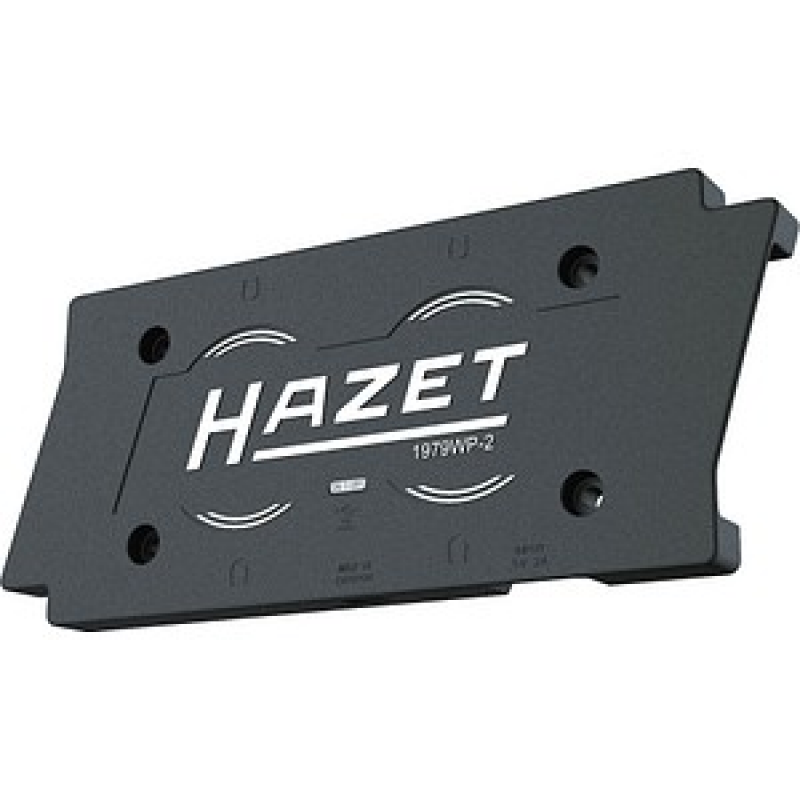 HAZET Wireless Charging Pad Dual Induktive Ladestation schwarz, Kabellänge: 100,0 cm, 1700 mA – Bild 1 von 4