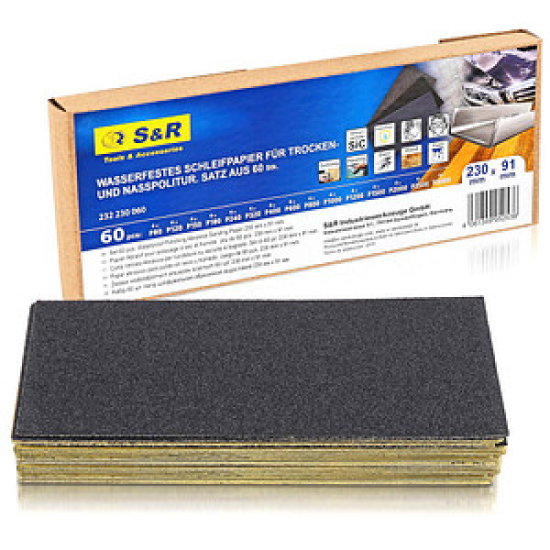 S&R Schleifblatt-Set 60 St. – Bild 1 von 7