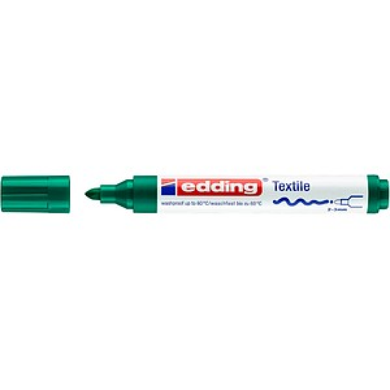 edding 4500 Textilmarker grün 2,0 - 3,0 mm, 1 St. – Bild 1 von 2
