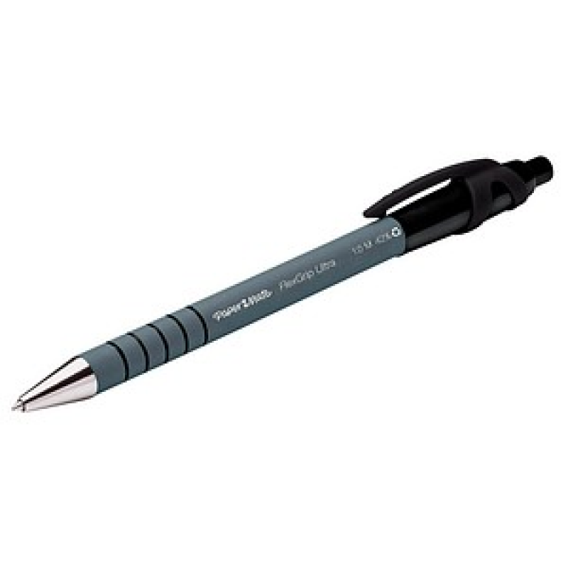 PaperMate Kugelschreiber Flexgrip Ultra M schwarz, Schreibfarbe: schwarz, 1 St. – Bild 1 von 4