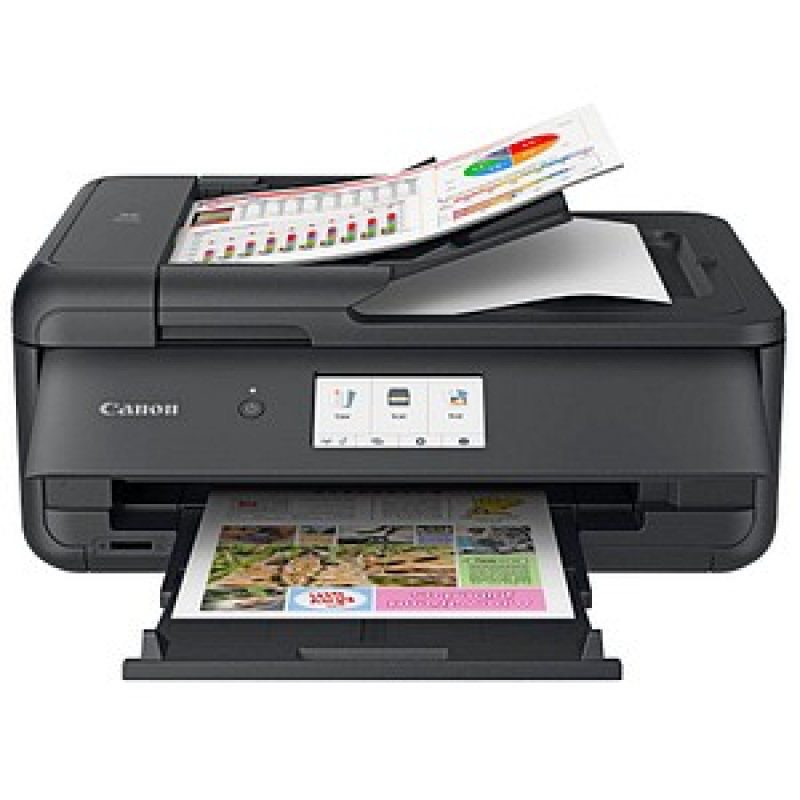 Canon PIXMA TS9550a 3 in 1 Tintenstrahl-Multifunktionsdrucker schwarz – Bild 1 von 11