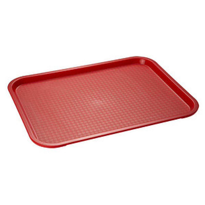APS Tablett rot rechteckig 41,0 x 30,5 cm, 1 St. – Bild 1 von 4