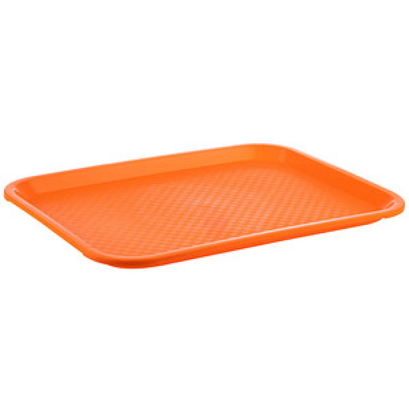 APS Tablett orange rechteckig 35,0 x 27,0 cm, 1 St.