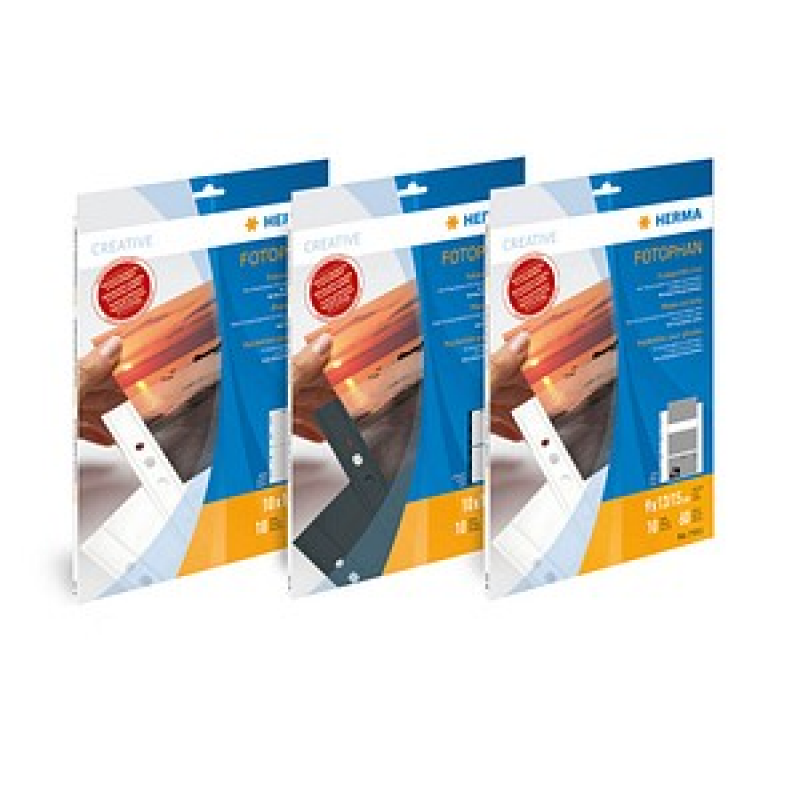 HERMA Fotosichthüllen Fotophan 10x15 cm weiß genarbt, 250 St. – Bild 1 von 3