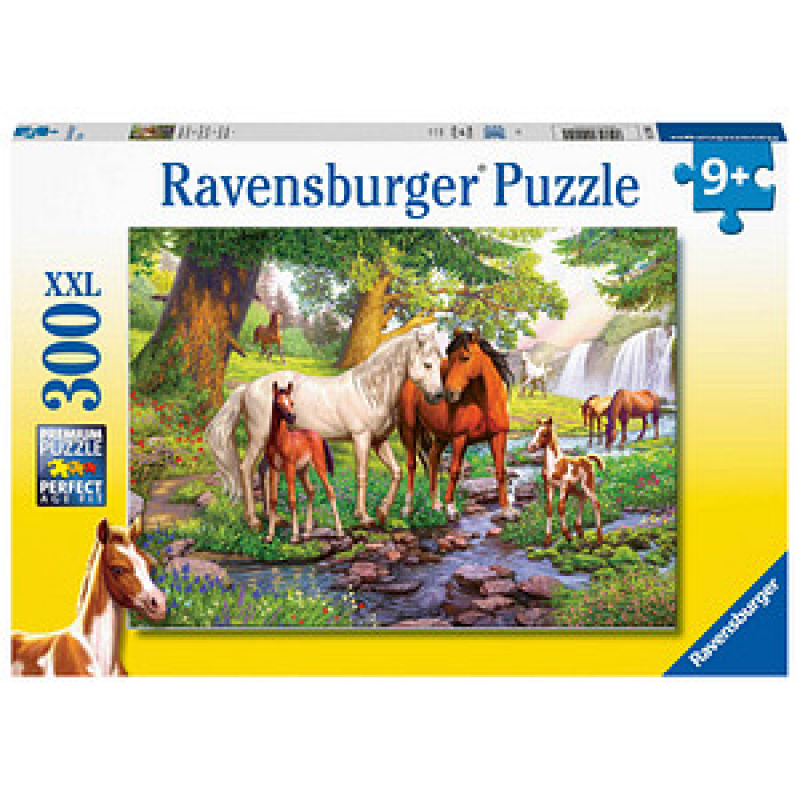 Ravensburger Wildpferde am Fluss Puzzle, 300 Teile – Bild 1 von 2