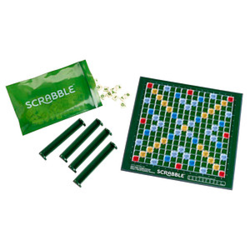 Mattel GAMES Scrabble Kompakt Brettspiel, 1 St. – Bild 1 von 5