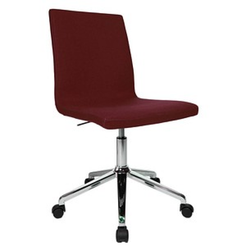 Topstar Besucherstuhl Cube EA390 L57 bordeaux Stoff, 1 St. – Bild 1 von 5