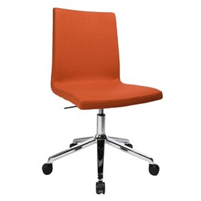 Topstar Besucherstuhl Cube EA390 L54 orange Stoff, 1 St. – Bild 1 von 5