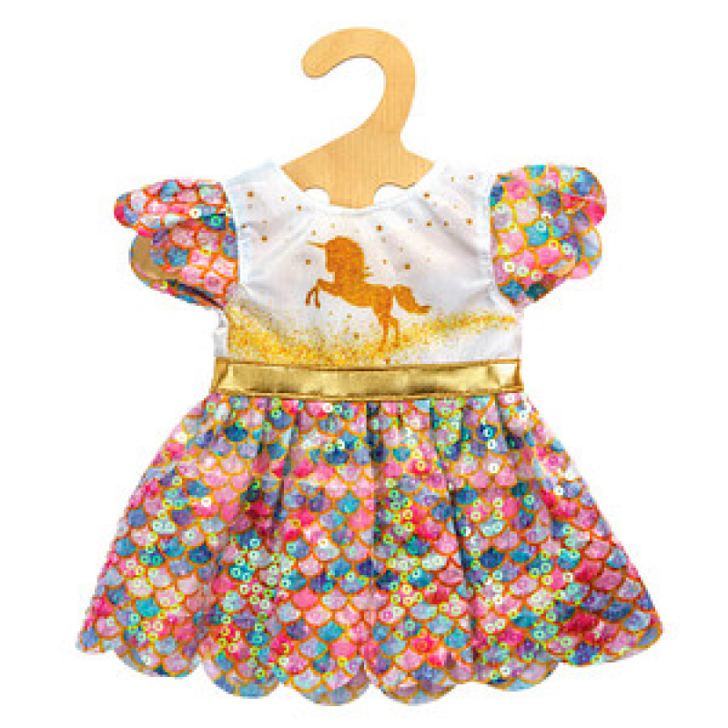 Heless® Kleid Einhorn Goldy Puppenzubehör – Bild 1 von 3