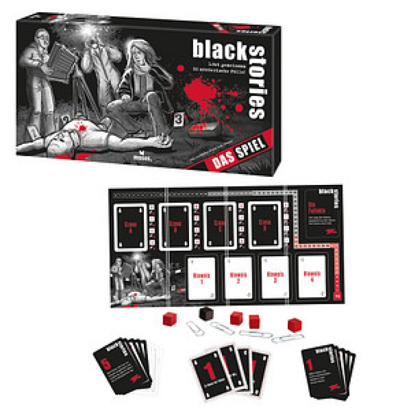 moses black stories - Das Spiel Rätsel, 1 St. – Bild 1 von 3