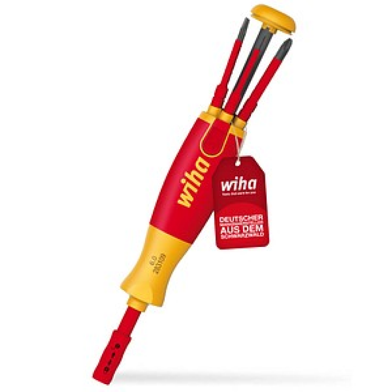 Wiha Schraubendreher-Set LiftUp elecric SL/PH 38612 7-tlg. – Bild 1 von 6