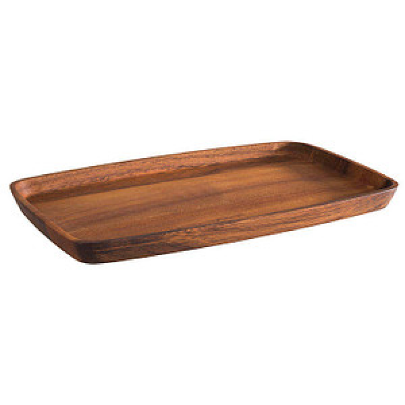APS Servierplatte braun 18,0 x 30,0 cm, 1 St. – Bild 1 von 2