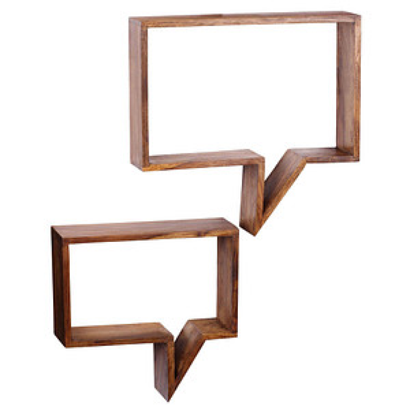 WOHNLING Wandregal sheesham 50,0 x 13,0 x 65,0 cm, 1 St. – Bild 1 von 7