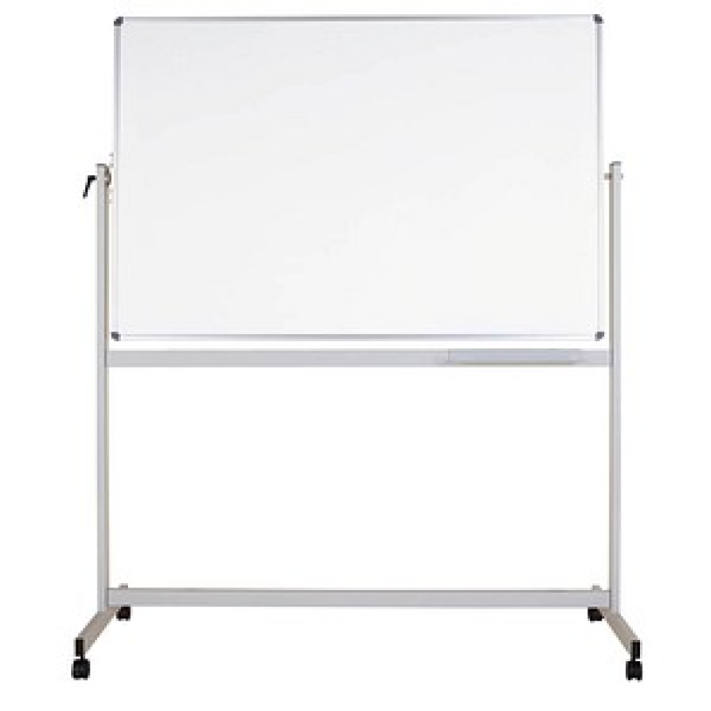 MAUL Mobiles Whiteboard MAULstandard 150,0 x 100,0 cm weiß spezialbeschichteter Stahl – Bild 1 von 2