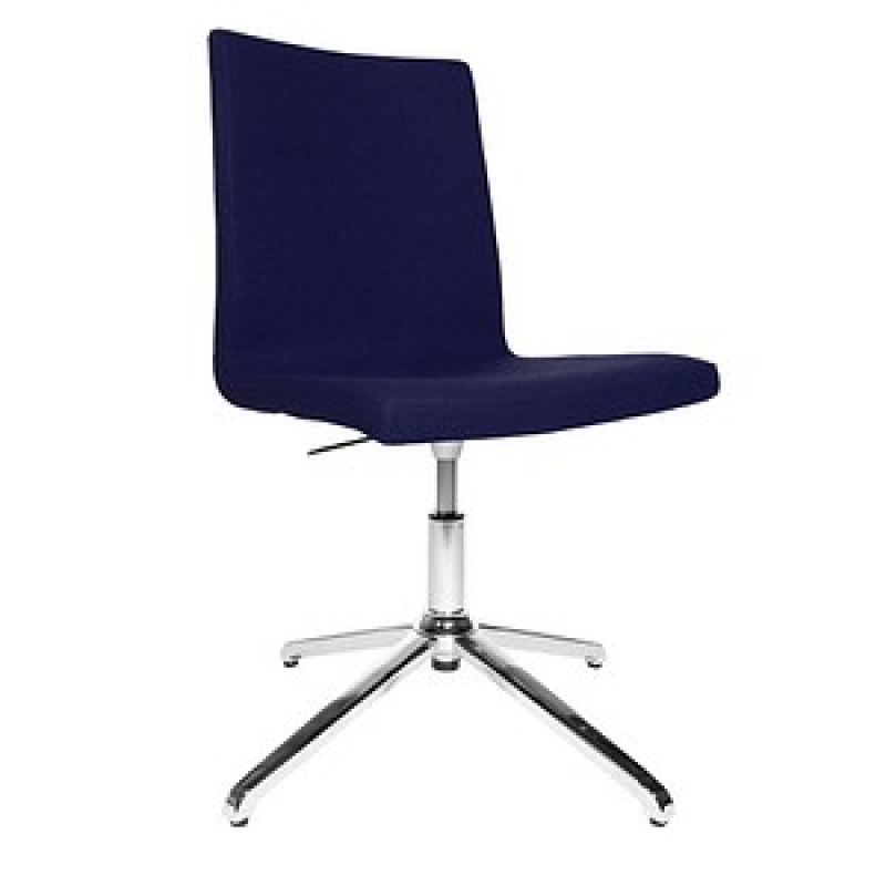 Topstar Besucherstuhl Cube EA290 L58 dunkelblau Stoff, 1 St. – Bild 1 von 5