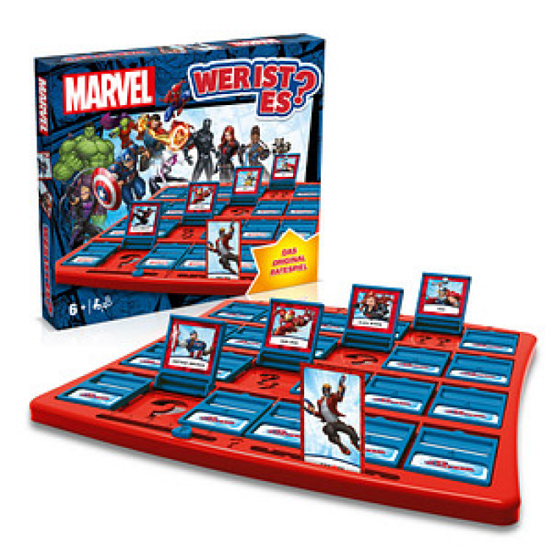 Winning Moves Wer ist es? - Marvel Geschicklichkeitsspiel, 1 St. – Bild 1 von 2