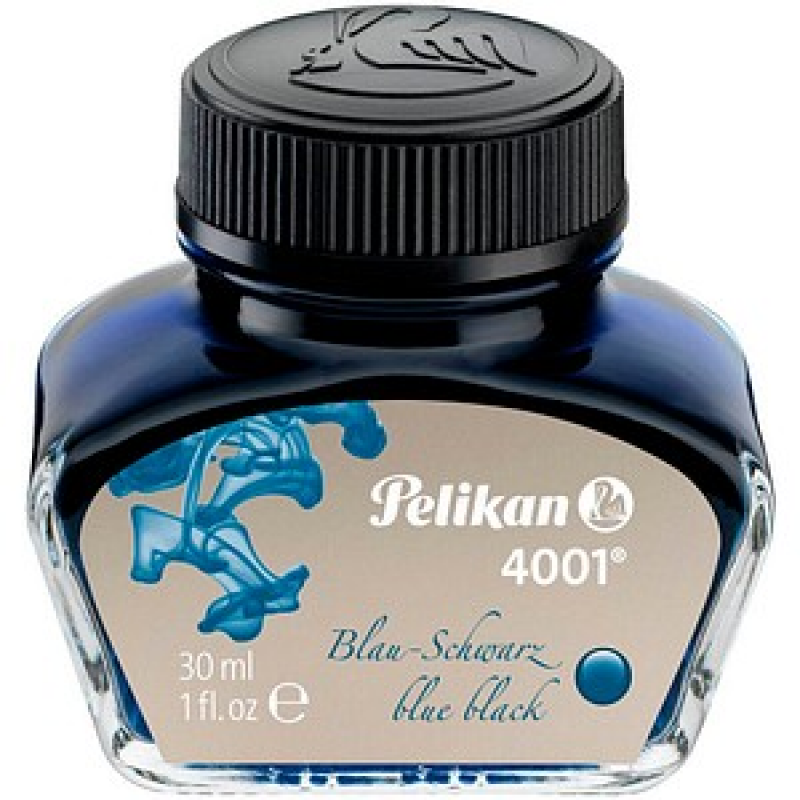 Pelikan Tintenfass 4001 blau/schwarz 30,0 ml, 1 St.
