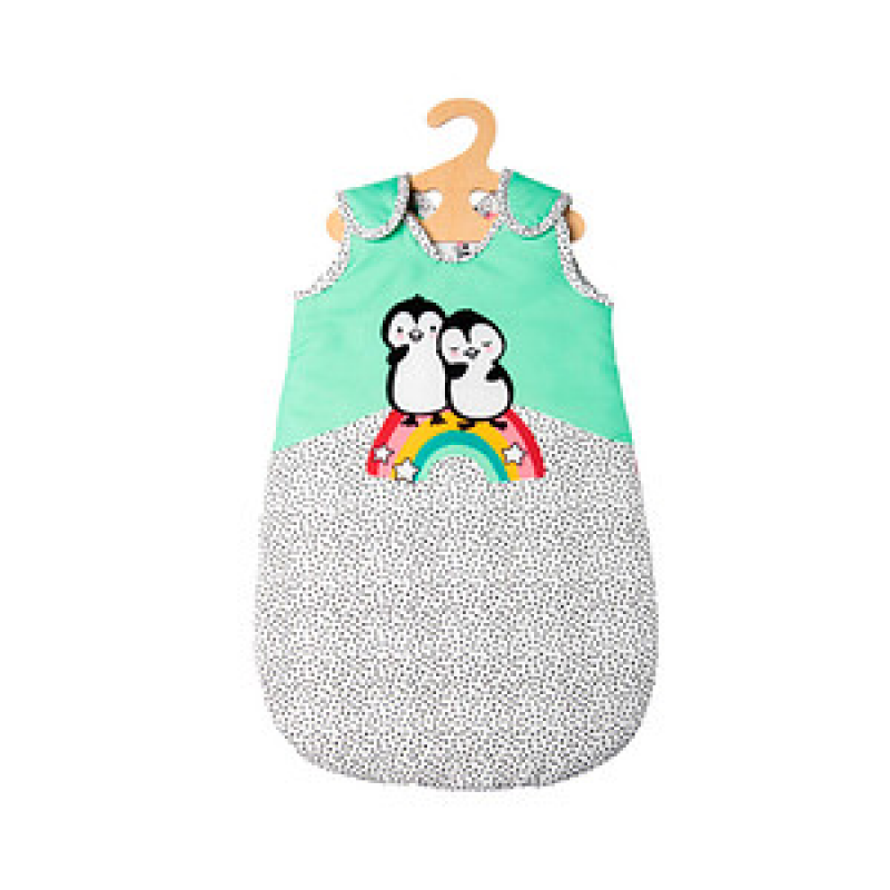 Heless® Schlafsack Pinguin Pünktchen Puppenzubehör – Bild 1 von 2