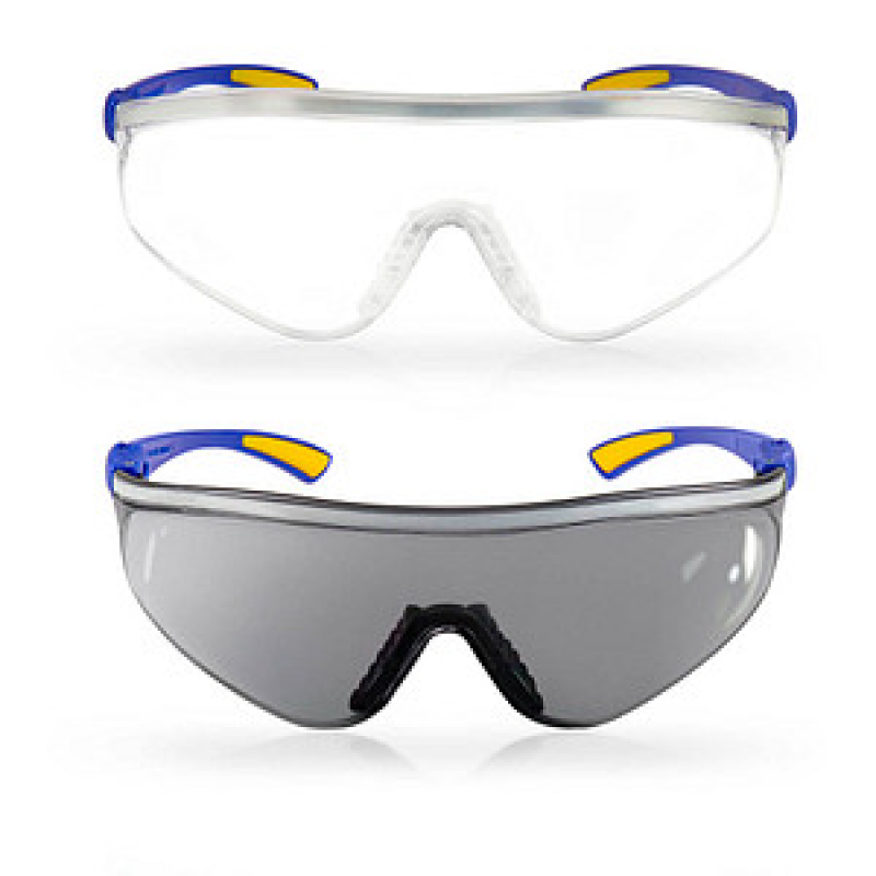 S&R Schutzbrillen-Set blau, gelb, 1 Set – Bild 1 von 8