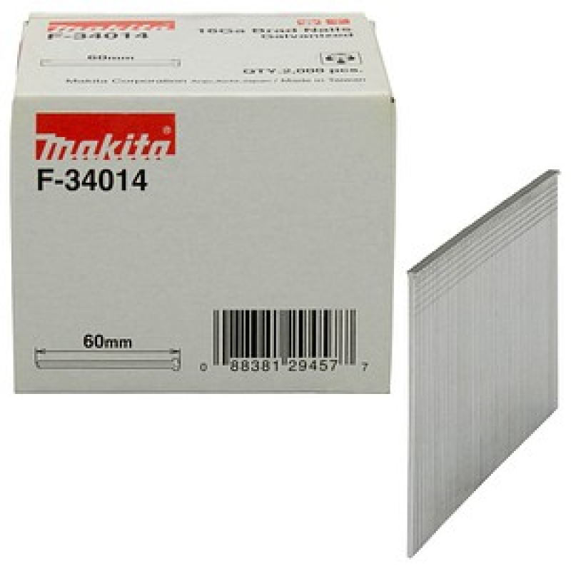 makita Stauchkopfnägel F-34014 2000 Stück – Bild 1 von 4