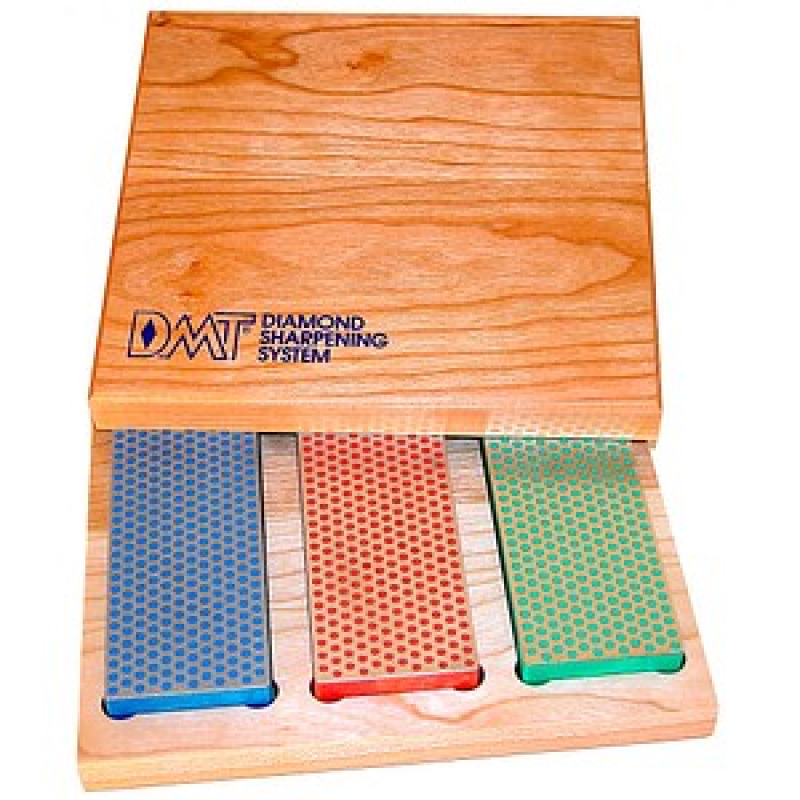 DMT® Diamond Whetstone Schleifsteine-Set grob, fein, extrafein 325, 600, 1.200 Körnung – Bild 1 von 3