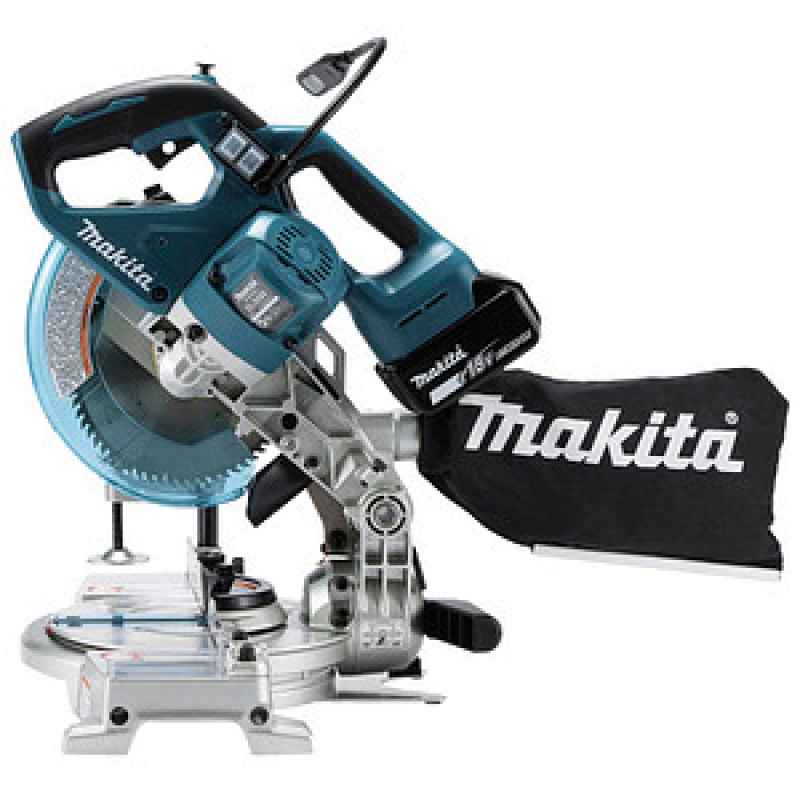 makita DLS600Z Akku-Kappsäge 18,0 V, ohne Akku – Bild 1 von 8