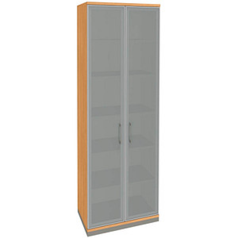 fm Aktenschrank Oldenburg, 4260429767939 buche, Acrylglas satiniert 5 Fachböden 80,0 x 44,2 x 222,1 cm – Bild 1 von 2