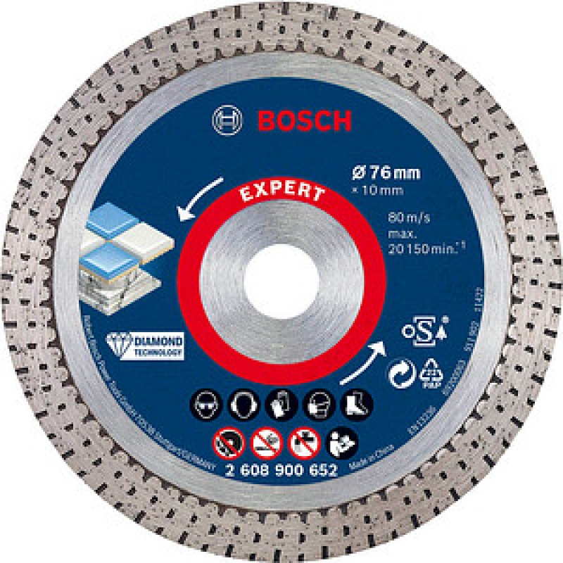 BOSCH Diamant-Trennscheibe EXPERT Best for Hard Ceramic, 1 St. – Bild 1 von 3