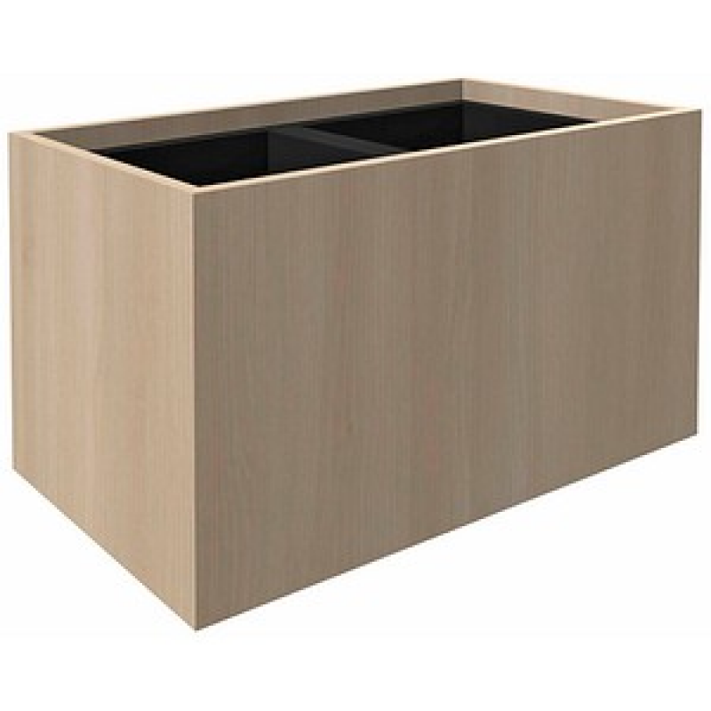 fm Pflanzkübel Plant Holz akazie rechteckig 73,1 x 40,0 cm, 1 St. – Bild 1 von 2