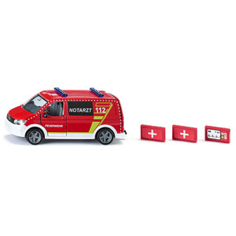 siku VW T6 Notarztwagen 2116 Spielzeugauto – Bild 1 von 6