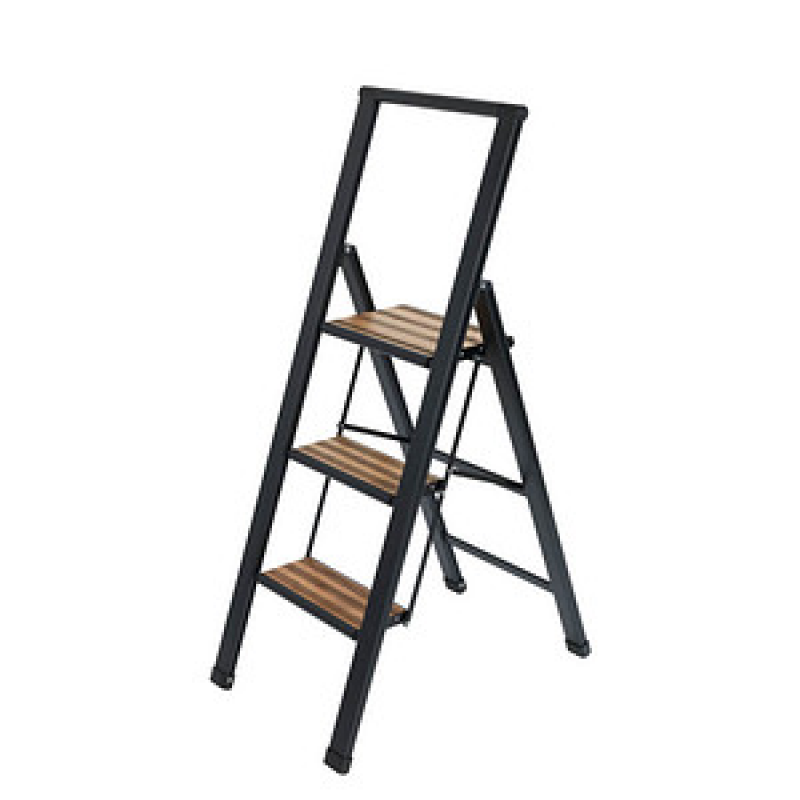 WENKO Klapptritt schwarz 3 Stufen, H: 119,0 cm – Bild 1 von 11