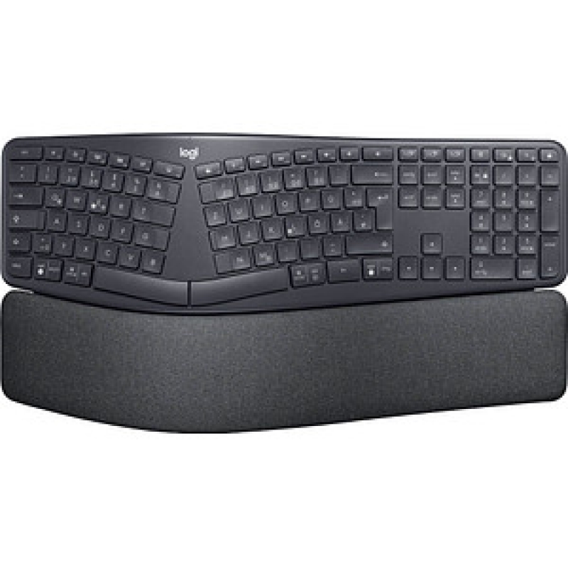 Logitech ERGO K860 for Business ergonomische Tastatur kabellos schwarz – Bild 1 von 3