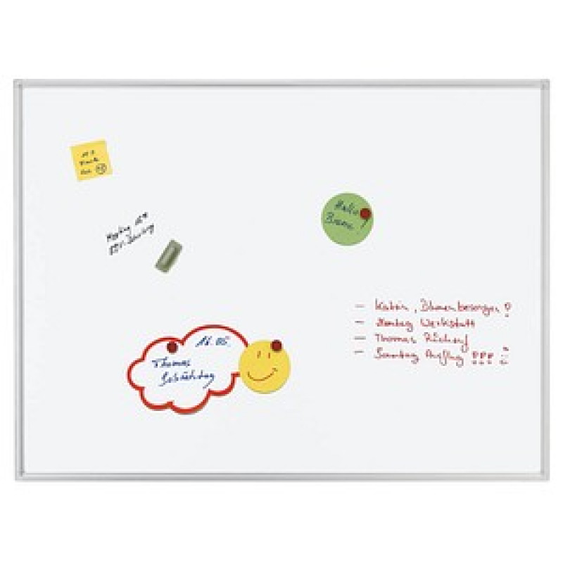 FRANKEN Whiteboard ECO 90,0 x 60,0 cm weiß emaillierter Stahl – Bild 1 von 2