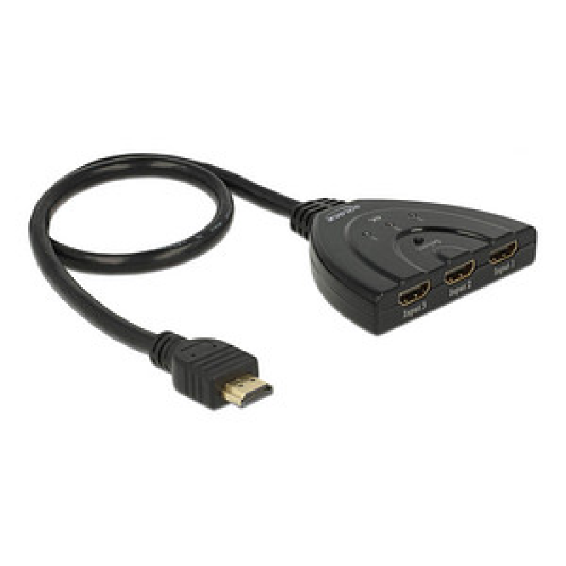 DeLOCK 18600 4K 60 Hz HDMI-Switch – Bild 1 von 2