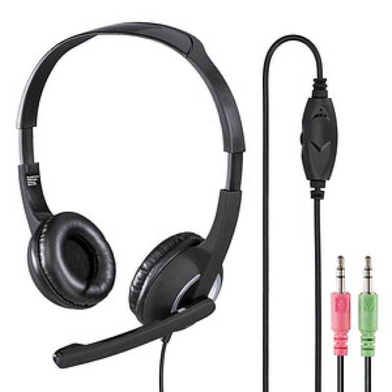 hama HS-P150 Headset schwarz – Bild 1 von 8