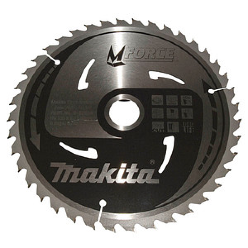makita B-32085 M-FORCE Kreissägeblatt 235,0 mm, 40 Zähne, 1 St. – Bild 1 von 2