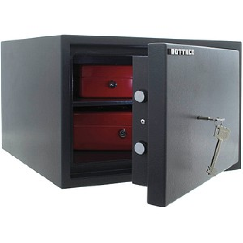 ROTTNER Möbeltresor PowerSafe 300 Sicherheitsstufe S2 nach EN14450 anthrazit 44,5 x 40,0 x 30,0 cm – Bild 1 von 8