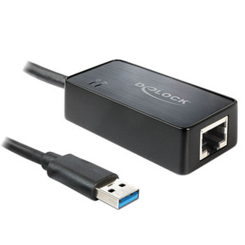 DeLOCK USB 3.0 A/RJ-45 LAN-Adapter – Bild 1 von 2