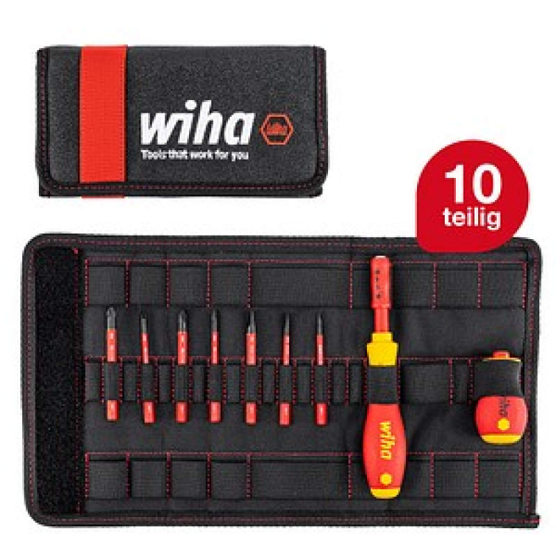 Wiha Schraubendreher-Set slimVario® electric PH/PZ/SL 41232 10-tlg. – Bild 1 von 6