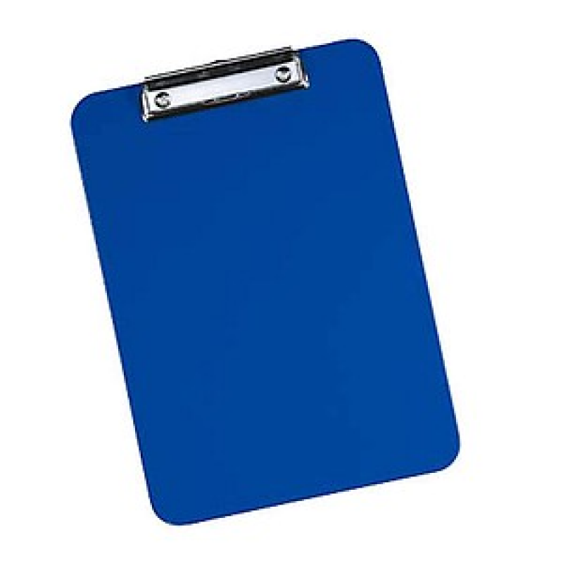 WEDO Klemmbrett 57603 DIN A4 blau Kunststoff, 1 St.