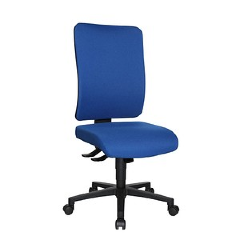 Topstar Bürostuhl Open X (P), OX4000 T26 Stoff blau, Gestell schwarz – Bild 1 von 7