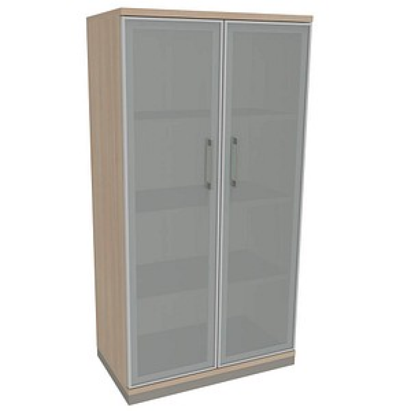 fm Aktenschrank Oldenburg, 4260429767618 akazie, Acrylglas satiniert 3 Fachböden 80,0 x 44,2 x 151,7 cm – Bild 1 von 2