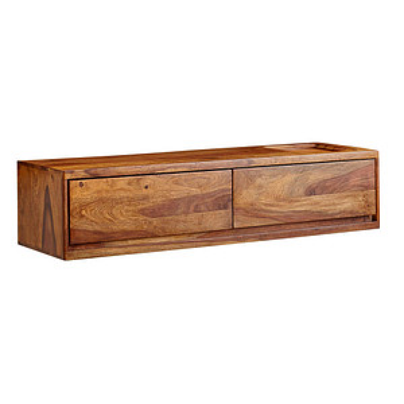 WOHNLING Lowboard, WL6.568 sheesham 108,0 x 34,0 x 25,0 cm, 1 St. – Bild 1 von 6