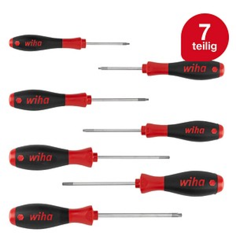 Wiha Schraubendreher-Set SoftFinish®TORX 01299 7-tlg. – Bild 1 von 6